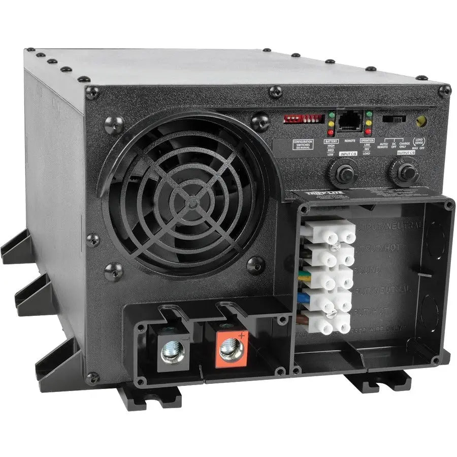 EATON Tripp Lite 24000W APS 24VDC 120V Inverter / Charger w/ Auto Transfer Switching ATS Hardwired - 24V DC - 120V AC - Continuous Power:2400W - APS2424