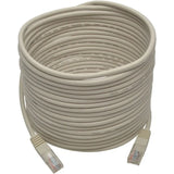 EATON Tripp Lite 25ft Cat5e / Cat5 350MHz Molded Patch Cable RJ45 M/M White 25' - 25 ft Category 5e Network Cable - First End: 1 x RJ-45 - Male - Second End: 1 x RJ-45 - Male - Patch Cable - White - 1 Each - N002-025-WH