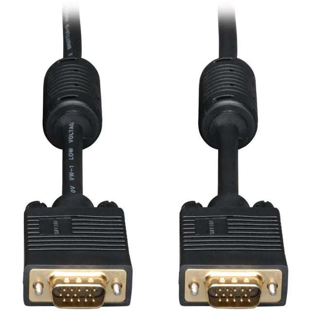 EATON Tripp Lite 25ft SVGA / VGA Coax Monitor Cable with RGB High Resolution HD15 M/M 25' - (HD15 M/M) 25-ft. - P502-025