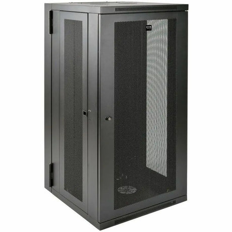 EATON Tripp Lite 26U Wall Mount Rack Enclosure Server Cabinet Swinging Hinged Door Deep - For UPS - 26U Rack Height x 19" Rack Width x 24.50" Rack Depth - Wall Mountable - Black - Steel - 250 lb Maximum Wei - SRW26USDP