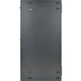 EATON Tripp Lite 26U Wall Mount Rack Enclosure Server Cabinet w Hinged Acrylic Window - For LAN Switch, Patch Panel - 26U Rack Height x 19" Rack Width x 11.42" Rack Depth - Wall Mountable - Black Powder Coa - SRW26USG