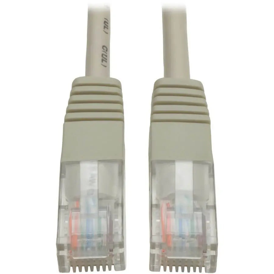 EATON Tripp Lite 2ft Cat5e / Cat5 350MHz Molded Patch Cable RJ45 M/M Gray 2' - 2ft - Gray - N002-002-GY