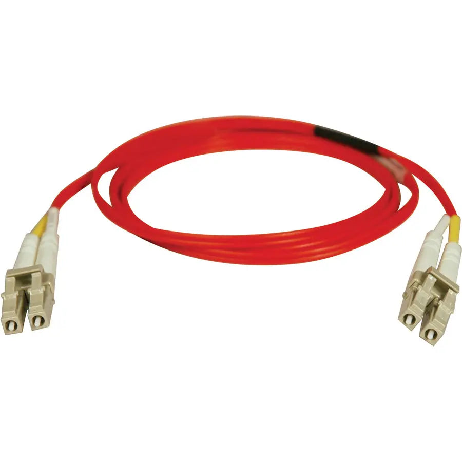 EATON Tripp Lite 2M Duplex Multimode 62.5/125 Fiber Optic Patch Cable LC/LC Red 6' 6ft 2 Meter - LC Male - LC Male - 6.56ft - Red - N320-02M-RD