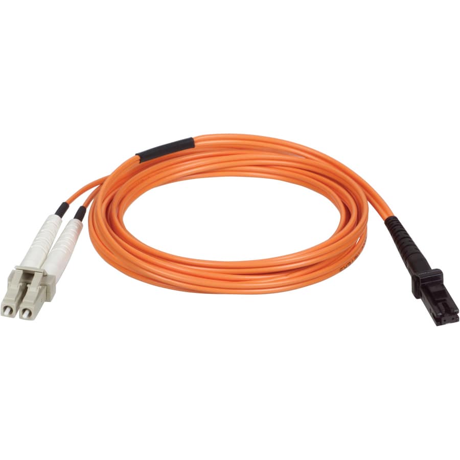 EATON Tripp Lite 2M Duplex Multimode 62.5/125 Fiber Optic Patch Cable MTRJ/LC 6' 6ft 2 Meter - MT-RJ Male - LC Male - 6.56ft - N314-02M