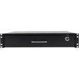 EATON Tripp Lite 2U Locking Rackmount Storage Drawer Rack Enclosures/ Open Frame - 19" 2U Wide Rack-mountable - Black Powder Coat - Cold-rolled Steel (CRS) - 50 lb x Maximum Weight Capacity - SRDRAWER2U