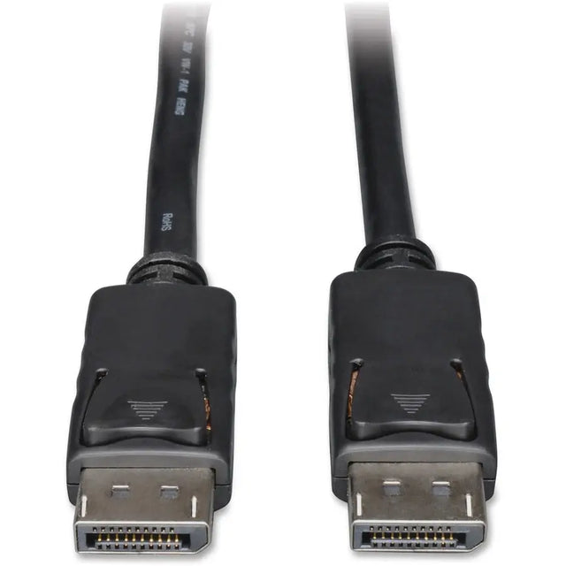 EATON Tripp Lite 3' Displayport Digital Video Audio Cable 4Kx2K 1080p Latches - (M/M) 3-ft. - P580-003