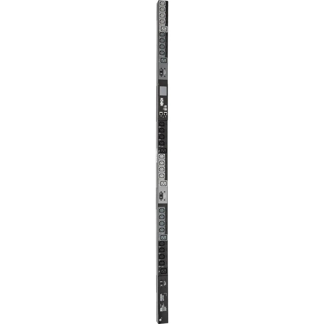 EATON Tripp Lite 3-Phase PDU Switched 10kW 200/208/240V 24 C13;6 C19 L21-30P TAA - Switched - NEMA L21-30P - 6 x IEC 60320 C19, 24 x IEC 60320 C13 - 230 V AC - 0U - Vertical - Rack Mount - Rack-mountable - ...  - PDU3EVSR6L2130