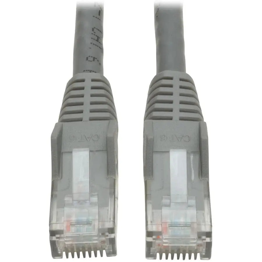 EATON Tripp Lite 30ft Cat6 Gigabit Snagless Molded Patch Cable RJ45 M/M Gray 30' - 30 ft Category 6 Network Cable for Network Device - First End: 1 x RJ-45 Network - Male - Second End: 1 x RJ-45 Network - M...  - N201-030-GY