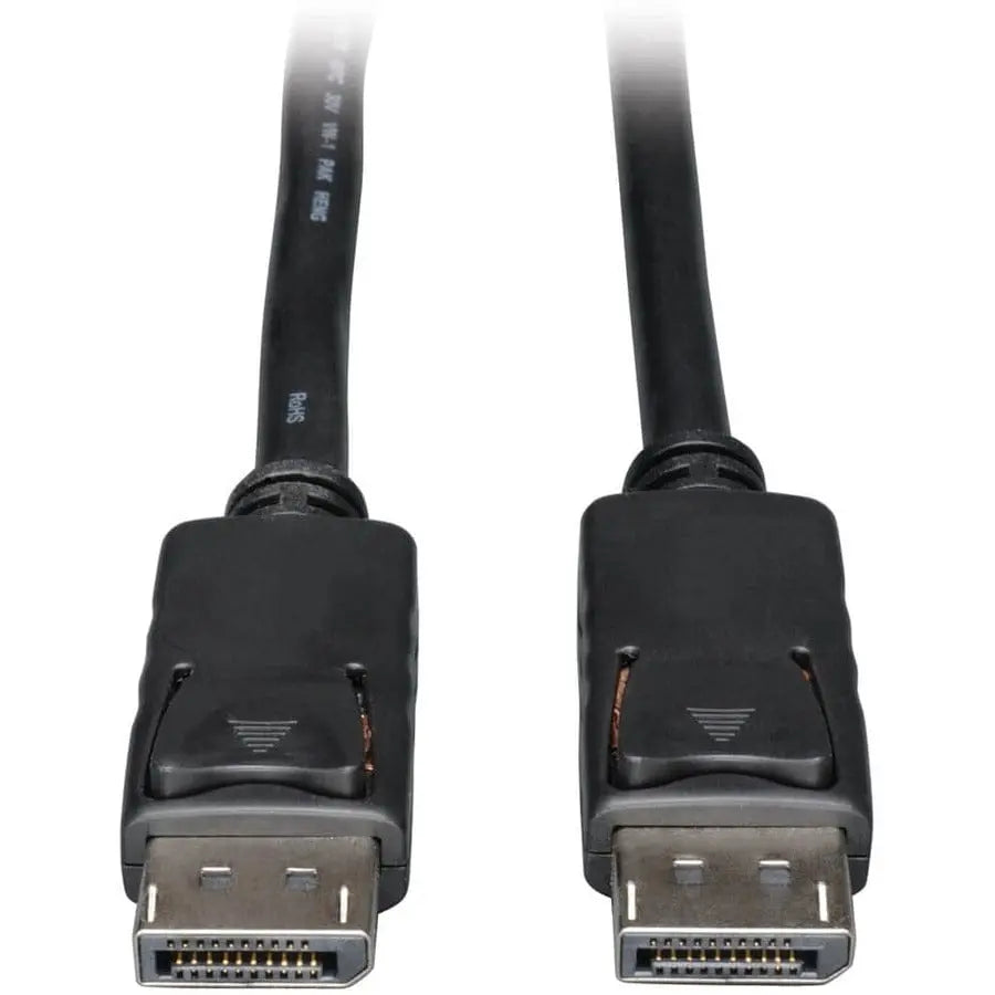 EATON Tripp Lite 30ft DisplayPort Cable with Latches Video / Audio DP 4K x 2K M/M - DisplayPort for Monitor, Audio Device, Home Theater System - 30 ft - 1 x DisplayPort Male Digital Audio/Video - 1 x Displa...  - P580-030