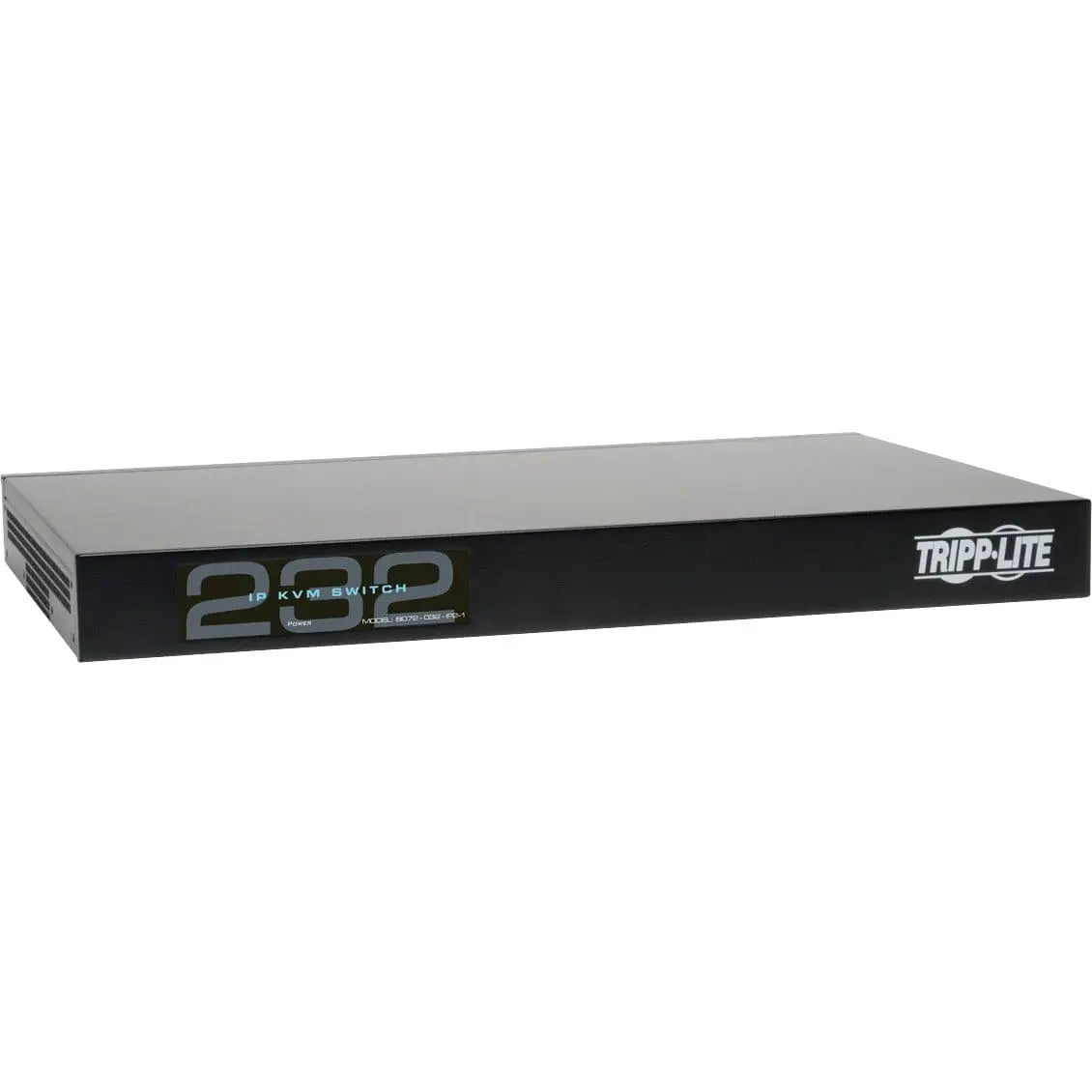 EATON Tripp Lite 32-Port Cat5 IP KVM Switch 1 Local 2 Remote 16 USB Dongles Rackmount - 32 Computer(s) - 1 Local User(s) - 2 Remote User(s) - 1920 x 1080 - 36 x Network (RJ-45) - 2 x USB1 x VGA - Rack-mount...  - B072-032-IP2-K