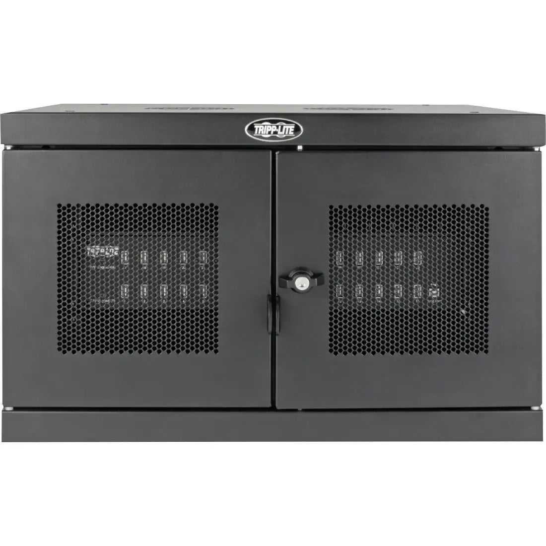 EATON Tripp Lite 32-Port USB Charging Storage Station for Cell Phones & Smartphones Sync - Desktop, Wall Mountable - Steel - Black - CSD32USB