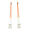 EATON Tripp Lite 35M Duplex Multimode 50/125 Fiber Optic Patch Cable LC/LC 115' 115ft 35 Meter - LC Male - LC Male - 114.83ft - Orange - N520-35M