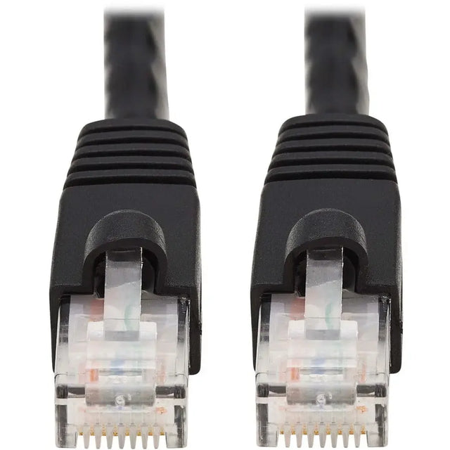 EATON Tripp Lite 3ft Augmented Cat6 Cat6a Snagless 10G Patch Cable RJ45 M/M Black 3' - 3 ft Category 6a Network Cable for Network Device - First End: 1 x RJ-45 Network - Male - Second End: 1 x RJ-45 Network...  - N261-003-BK