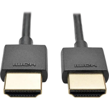 EATON Tripp Lite 3ft Hi-Speed HDMI Cable w/ Ethernet Digital Video UHD Slim 4K x 2K 3' - HDMI for Projector, Monitor, TV, Home Theater System, Audio/Video Device, iPad, A/V Receiver, Blu-ray Player, Gaming ...  - P569-003-SLIM
