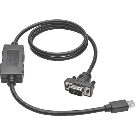 EATON Tripp Lite 3ft Mini DisplayPort to VGA Adapter Active Converter mdp to VGA 1920 x 1200 DPort 1.2 M/M - DisplayPort/VGA for Video Device, Projector, TV, Graphics Card, Monitor - 3 ft - 1 x HD-15 Male V - P586-003-VGA-V2