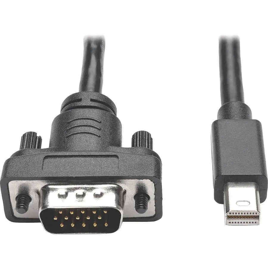 EATON Tripp Lite 3ft Mini DisplayPort to VGA Adapter Active Converter mdp to VGA 1920 x 1200 DPort 1.2 M/M - DisplayPort/VGA for Video Device, Projector, TV, Graphics Card, Monitor - 3 ft - 1 x HD-15 Male V - P586-003-VGA-V2