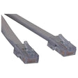 EATON Tripp Lite 3ft T1 RJ48C Shielded Cross-Over Patch Cable RJ45 M/M 3' - RJ-45 Male Network - RJ-45 Male Network - 3ft - Beige - N266-003