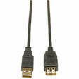 EATON Tripp Lite 3ft USB 2.0 Hi-Speed Extension Cable Shielded A Male / Female 3' - USB - Extension Cable - 3 ft - 1 x Type A Male USB - 1 x Type A Female USB - Shielding - Black - U024-003