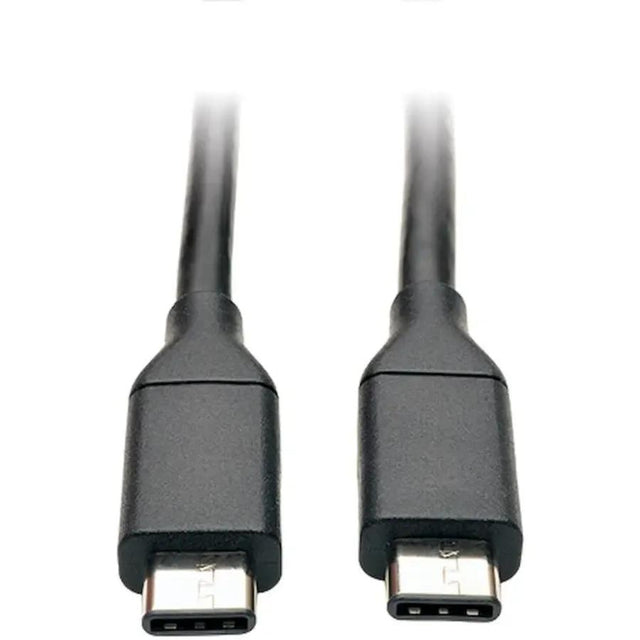 EATON Tripp Lite 3ft USB 3.1 Gen 1 Cable 5 Gbps USB Type-C to USB Type-C M/M 3' - USB for Chromebook, Smartphone, Tablet, Ultrabook - 640 MB/s - 3 ft - 1 x Type C Male USB - 1 x Type C Male USB - Nickel Pla - U420-003