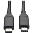 EATON Tripp Lite 3ft USB 3.1 Gen 2 USB-C Cable 10 Gbps M/M Fast Charging Devices - USB - 1.25 GB/s - 2.95 ft - 1 x Type C Male USB - 1 x Type C Male USB - Nickel Plated, Gold-plated Contacts - Shielding - B...  - U420-003-G2