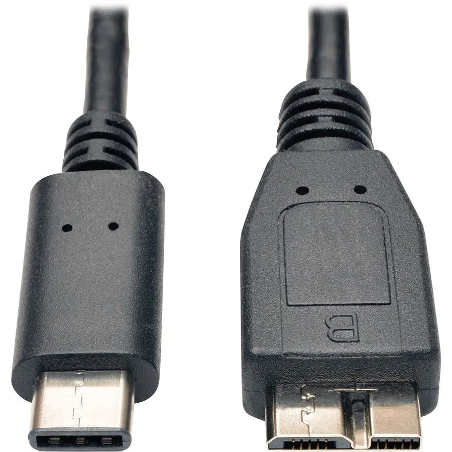 EATON Tripp Lite 3ft USB 3.1 Gen 2 USB-C to Micro-B Cable M/M 10 Gbps Fast Charge - USB for Smartphone, Hard Drive, Notebook, Tablet - 1.25 GB/s - 3 ft - 1 x Type C Male USB - 1 x Micro Type B Male USB - Ni...  - U426-003-G2