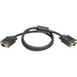 EATON Tripp Lite 3ft VGA Coax Monitor Cable High Resolution HD15 Male / Male 3' - (HD15 M/M) 3-ft. - P502-003