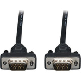 EATON Tripp Lite 3ft VGA Coax Monitor Cable Low Profile with RGB High Resolution HD15 M/M 3' - High Resolution cable with RGB coax (HD15 M/M) 3-ft. - P502-003-SM