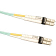Tripp Lite 3M 10Gb Duplex Multimode 50/125 OM3 LSZH Fiber Optic Patch Cable Mini-LC / Mini-LC Aqua 10' 10ft 3 Meter - 10 ft Fiber Optic Network Cable for Network Device - First End: Mini-LC Network - ...  - N838-03M EATON