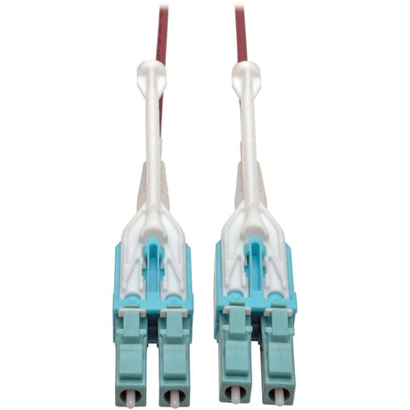 Tripp Lite 3M 10Gb Duplex Multimode Fiber Patch Cable 50/125 OM4 LC/LC LSZH - Fiber Optic for Network Device - 12.50 GB/s - Patch Cable - 9.84 ft - 2 x LC Male Network - 2 x LC Male Network - 50/125 &...  - N821-03M-MG-T EATON