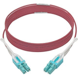EATON Tripp Lite 3M 10Gb Duplex Multimode Fiber Patch Cable 50/125 OM4 LC/LC LSZH - Fiber Optic for Network Device - 12.50 GB/s - Patch Cable - 9.84 ft - 2 x LC Male Network - 2 x LC Male Network - 50/125 &...  - N821-03M-MG-T
