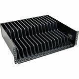 EATON Tripp Lite 3U Rack-Mount Tablet iPad Laptop Chromebook Storage Shelf for Racks - 19" 3U Wide Rack-mountable - Black - SR16SHELF