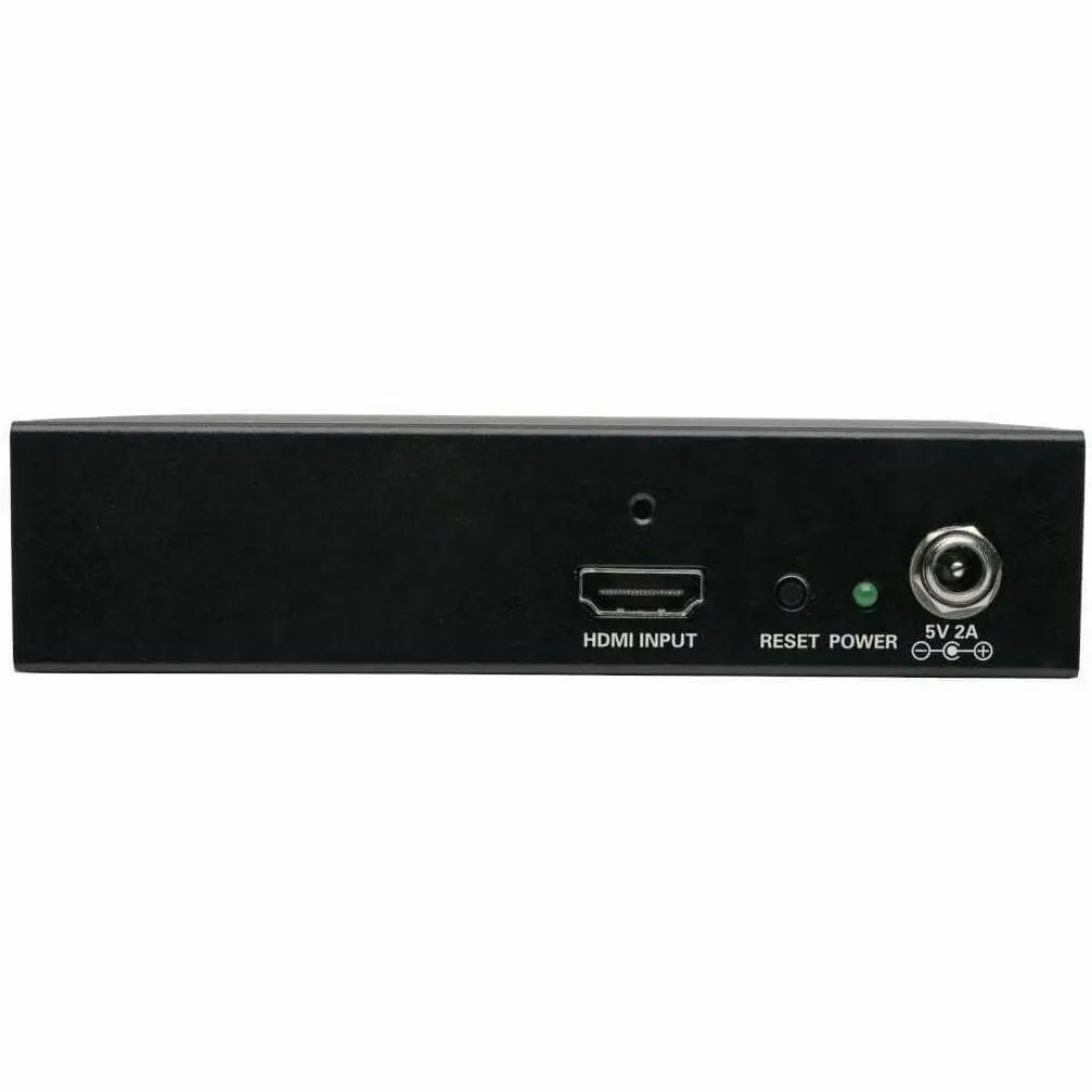 EATON Tripp Lite 4-Port 3D HDMI Splitter HDCP 2.2, HDR, 4K @ 60Hz Ultra HD Video Audio - 3840 × 2160 - 22.97 ft Maximum Operating Distance - HDMI In - HDMI Out - Metal - TAA Compliant - B118-004-UHD-2