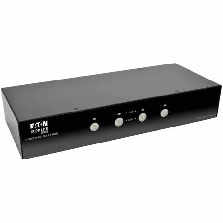 EATON Tripp Lite 4-Port DisplayPort KVM Switch w/Audio, Cables and USB 3.0 SuperSpeed Hub - 4 Computer(s) - 1 Local User(s) - 2560 x 1600 - 8 x USB - 5 x DisplayPort - B004-DPUA4-K