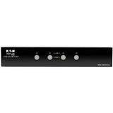EATON Tripp Lite 4-Port DisplayPort KVM Switch w/Audio, Cables and USB 3.0 SuperSpeed Hub - 4 Computer(s) - 1 Local User(s) - 2560 x 1600 - 8 x USB - 5 x DisplayPort - B004-DPUA4-K