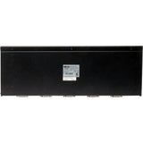 EATON Tripp Lite 4-Port Dual Monitor DVI KVM Switch with Audio and USB 2.0 Hub, Cables included - 4 Computer(s) - 1 Local User(s) - 2560 x 1600 - 1 x Network (RJ-45) - 7 x USB - 10 x DVI - Desktop - TAA Com...  - B004-2DUA4-K