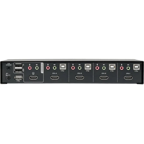 EATON Tripp Lite 4-Port HDMI/USB KVM Switch with Audio/Video and USB Peripheral Sharing - 4 Computer(s) - 1 Local User(s) - 1920 x 1200 - 8 x USB - 5 x HDMI - B004-HUA4-K