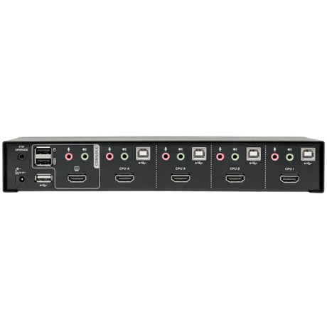 EATON Tripp Lite 4-Port HDMI/USB KVM Switch with Audio/Video and USB Peripheral Sharing - 4 Computer(s) - 1 Local User(s) - 1920 x 1200 - 8 x USB - 5 x HDMI - B004-HUA4-K
