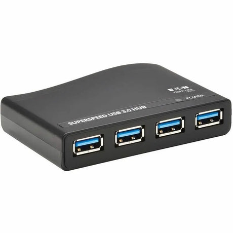 EATON Tripp Lite 4-Port USB-A Mini Hub - USB 3.2 Gen 1, International Plug Adapters - USB 3.2 (Gen 1) Type A - Portable - 4 USB Port(s)