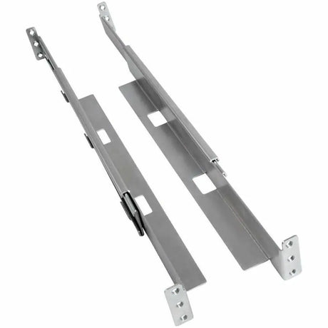 EATON Tripp Lite 4-Post Rack-Mount Shelf Kit Universal for Wallmount Racks 1U - 150 lb Load Capacity - Silver - 4POSTRAILKITWM