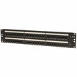 EATON Tripp Lite 48-Port Cat5e Cat5 Rackmount Patch Panel 568B 110 Punch 2URM TAA - 568B, RJ45 Ethernet" - N052-048