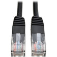 EATON Tripp Lite 4ft Cat5e / Cat5 350MHz Molded Patch Cable RJ45 M/M Black 4' - Category 5e - 4ft - RJ-45 Male Network - 1 x RJ-45 Male - Black - N002-004-BK