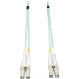 EATON Tripp Lite 4M 10Gb Duplex Multimode 50/125 OM3 Fiber Cable LC/LC Aqua 13ft - LC/LC Aqua 13ft - N820-04M