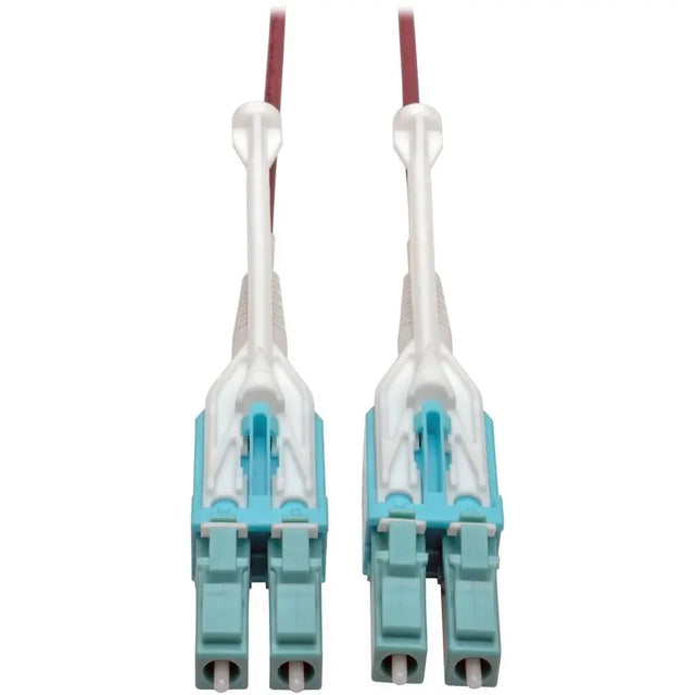 EATON Tripp Lite 4M 10Gb Duplex Multimode Fiber Patch Cable 50/125 OM4 LC/LC LSZH - Fiber Optic for Network Device - 12.50 GB/s - Patch Cable - 13.12 ft - 2 x LC Male Network - 2 x LC Male Network - 50/125 ...  - N821-04M-MG-T