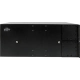 EATON Tripp Lite 4U Locking Rackmount Storage Drawer Rack Enclosures/ Open Frame - 19" 4U Wide Rack-mountable - Black Powder Coat - Cold-rolled Steel (CRS) - 50 lb x Maximum Weight Capacity - SRDRAWER4U