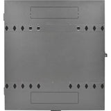 EATON Tripp Lite 4U Wall Mount Low Profile Secure Rack Enclosure Cabinet Vertical - For Patch Panel, LAN Switch - 4U Rack Height x 19" Rack Width x 20" Rack Depth - Wall Mountable - Black Powder Coat - Stee - SRWF4U