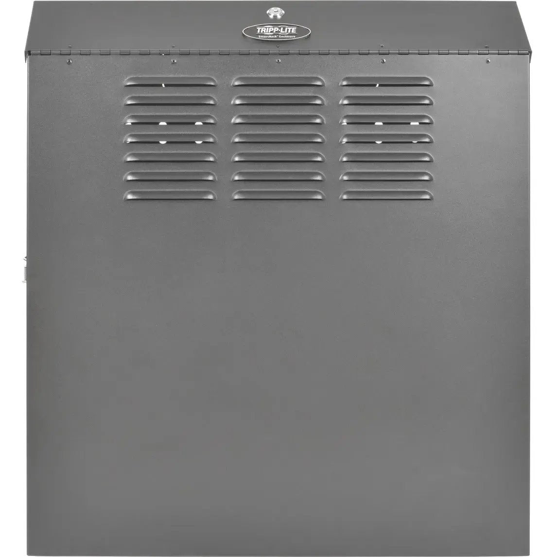 EATON Tripp Lite 4U Wall Mount Low Profile Secure Rack Enclosure Cabinet Vertical - For Patch Panel, LAN Switch - 4U Rack Height x 19" Rack Width x 20" Rack Depth - Wall Mountable - Black Powder Coat - Stee - SRWF4U