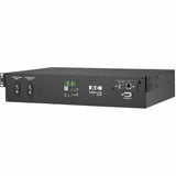 EATON Tripp Lite 5.8kW 208/240V Single-Phase ATS/Monitored PDU - 16 C13, 2 C19 & 1 L6-30R Outlets, Dual L6-30P Inputs, 10 ft. Cords, 2U, TAA - Monitored - NEMA L6-30P - 16 x IEC 60320 C13, 2 x IEC 60320 C19...  - PDUMNH30HVAT2