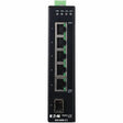 EATON Tripp Lite 5-Port Managed Industrial Gigabit Ethernet Switch - 10/100/1000 Mbps, GbE SFP Slot, -40&deg; to 75&deg;C, DIN Mount - 5 Ports - Manageable - Gigabit Ethernet - 10/100/1000Base-T, 100Base-FX...  - NGI-M05-C1