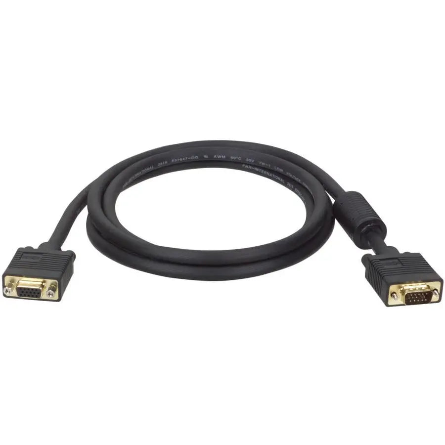 EATON Tripp Lite 50ft VGA Coax Monitor Extension Cable with RGB High Resolution HD15 M/F 1080p 50' - High Resolution cable with RGB coax (HD15 M/F) 50-ft. - P500-050