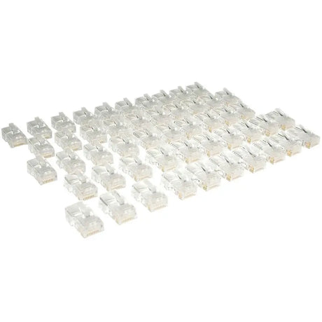 EATON Tripp Lite 50PK Cat5e Cat5 RJ45 Modular Connectors for Stranded Cat5e Cable - RJ-45 - N031-050